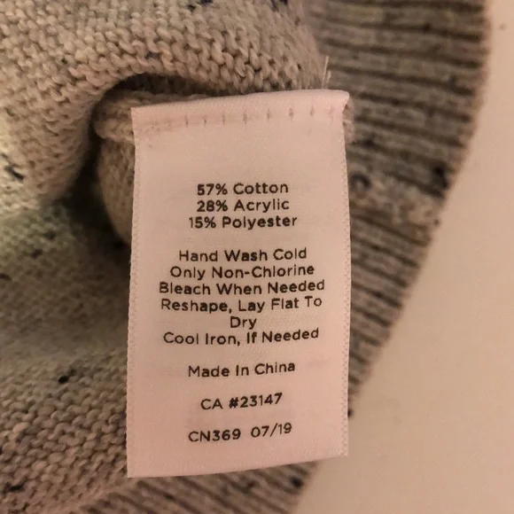 Talbots Pink and Grey Reindeer Fair Isle Sweater - Picture 7 of 7